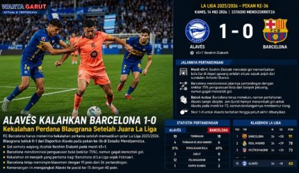 Hasil Alaves vs Barcelona 1 0 Blaugrana Kalah Perdana Setelah Juara La Liga