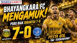 Hasil Bhayangkara FC vs PSBS Biak 7-0, Pesta Gol di Laga Penutup Liga 1