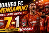 Hasil Borneo FC VS Malut United 7-1, Mariano Peralta Bauer Menggila
