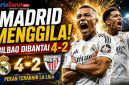 Hasil Madrid vs Bilbao 4-2, Mbappe dan Bellingham Bersinar