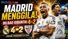 Hasil Madrid vs Bilbao 4-2, Mbappe dan Bellingham Bersinar