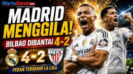 Hasil Madrid vs Bilbao 4-2, Mbappe dan Bellingham Bersinar