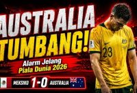 Hasil Meksiko vs Australia 1-0, Socceroos Dapat Peringatan Jelang Piala Dunia 2026