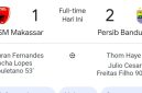 Hasil PSM Makassar vs Persib Bandung 1-2, Gol Menit 90+7 Bawa Maung Bandung Selangkah Lagi Juara
