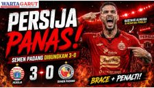 Hasil Persija vs Semen Padang 3-0, Gustavo Almeida Cetak Brace