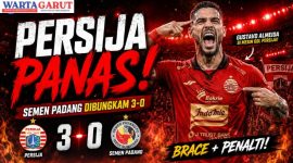 Hasil Persija vs Semen Padang 3-0, Gustavo Almeida Cetak Brace