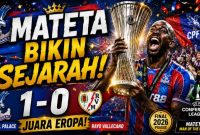 Jean-Philippe Mateta Bawa Crystal Palace Juara UEFA Conference League 2026
