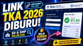 Hasil TKA SD SMP 2026 Diumumkan Hari Ini, Berikut Link Resminya