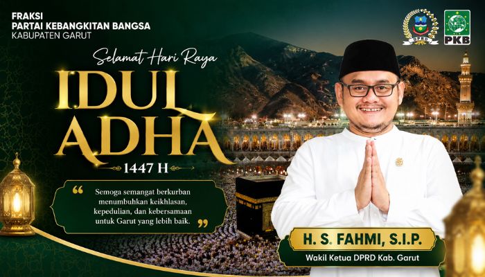 Idul Adha 2026! Wakil Ketua DPRD Garut H. S. Fahmi Serukan Semangat Ikhlas dan Kebersamaan