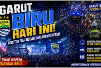Jadwal Nobar dan Rute Konvoi Persib di Garut Hari Ini