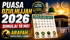 Jadwal Puasa Dzulhijjah 2026 Lengkap, Niat dan Keutamaannya yang Sayang Dilewatkan