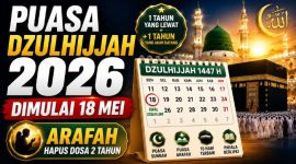 Jadwal Puasa Dzulhijjah 2026 Lengkap, Niat dan Keutamaannya yang Sayang Dilewatkan