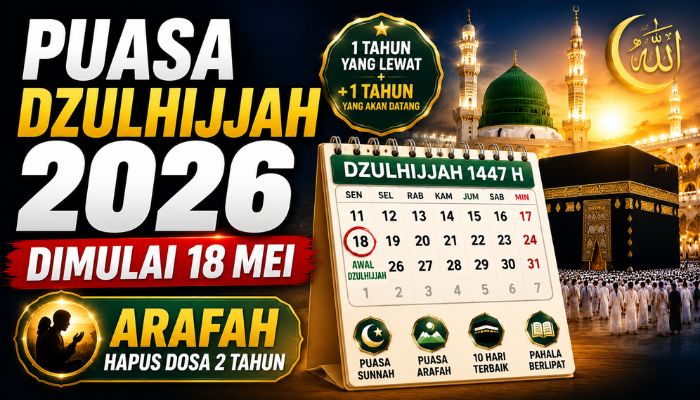 Jadwal Puasa Dzulhijjah 2026 Lengkap, Niat dan Keutamaannya yang Sayang Dilewatkan