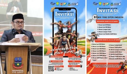 Ketua PASI Garut H. S. Fahmi Cari Bibit Atlet Masa Depan Garut Lewat Kejuaraan Atletik Pelajar 2026