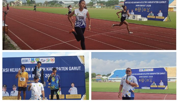 PASI Garut Hadirkan 400 Atlet dari 11 Kabupaten/Kota di Kejuaraan Atletik Se-Jabar