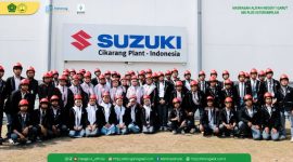 MAN 1 Garut Bawa Murid TKRO dan TBSM Belajar Langsung di Suzuki Indomobil Cikarang