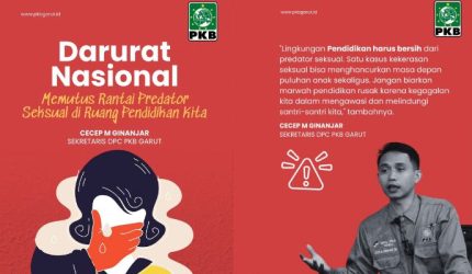 Maraknya Predator Seksual Sekretaris PKB Garut Cecep M Ginanjar Desak Reformasi Pengawasan Pendidikan
