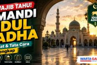 Niat Mandi Idul Adha Sebelum Sholat Id, Ini Tata Cara Lengkap Menurut Ulama