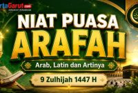 Niat Puasa Arafah Lengkap Arab, Latin dan Artinya serta Keutamaannya