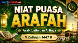 Niat Puasa Arafah Lengkap Arab, Latin dan Artinya serta Keutamaannya