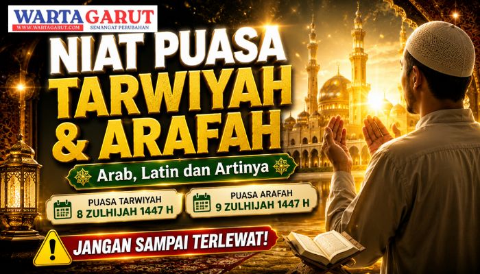 Niat Puasa Tarwiyah dan Arafah Lengkap Arab Latin dan Artinya