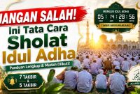 Panduan Lengkap Sholat Idul Adha: Niat, Jumlah Takbir hingga Sunnah Penting