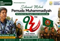 Peringatan Milad Pemuda Muhammadiyah ke-94, SMK Muhammadiyah Garut Ajak Generasi Muda Perkuat Kontribusi