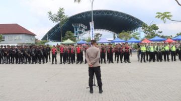 Polres Garut Siagakan 571 Personel Gabungan Amankan Nobar Persib vs Persijap di SOR Adiwijaya