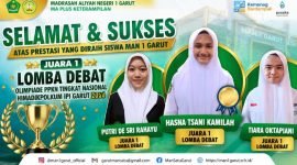 Prestasi Membanggakan! Murid MAN 1 Garut Bawa Pulang Gelar Juara Nasional