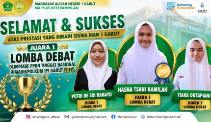 Prestasi Membanggakan Murid MAN 1 Garut Bawa Pulang Gelar Juara Nasional 1
