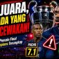 Willian Pacho tampil impresif saat PSG mengalahkan Arsenal di final Liga Champions dan menjadi pemain dengan rating tertinggi dalam skuad Luis Enrique