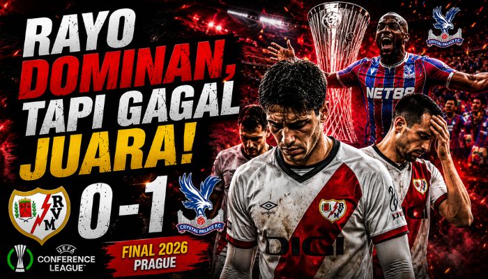 Rayo Vallecano Gagal Juara Meski Dominan dan Agresif di Final Conference League