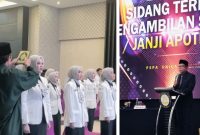 Rektor Uniga Bangga, 41 Apoteker Baru Lulus 100 Persen dan Siap Perkuat Layanan Kesehatan Garut