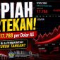 Rupiah Tertekan Dekati Rp17.800 per Dolar AS, Investor Pilih Menunggu di Pekan Singkat