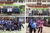 SMA Ciledug Al Musaddadiyah Garut Sosialisasikan SPMB 2026 dengan Fun Games Voli