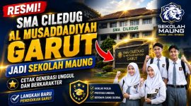 SMA Ciledug Al Musaddadiyah Garut resmi ditetapkan sebagai Sekolah Swasta Kerja Sama Sekolah Maung “Manusia Unggul” untuk mencetak generasi berkarakter dan berdaya saing global