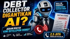 Agen AI kini digunakan perusahaan penagihan utang  gantikan Debt Collector untuk menghubungi debitur secara otomatis. Teknologi ini dinilai efisien, tetapi masih menghadapi risiko kesalahan data dan salah tagih