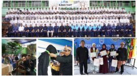 SMK Muhammadiyah Garut Luluskan 160 Siswa, 80 Persen Sudah Kerja