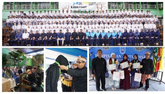 SMK Muhammadiyah Garut Luluskan 160 Siswa, 80 Persen Sudah Kerja