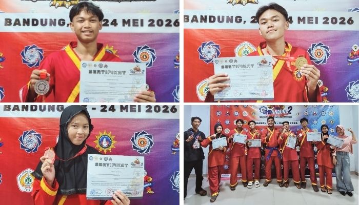 SMK Muhammadiyah Garut Raih Juara Umum 3 di Kejuaraan Tapak Suci Se-Jawa Barat