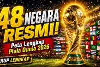 Trofi Piala Dunia FIFA menjadi incaran 48 negara peserta pada edisi 2026 yang digelar di Amerika Serikat, Kanada, dan Meksiko