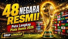 Trofi Piala Dunia FIFA menjadi incaran 48 negara peserta pada edisi 2026 yang digelar di Amerika Serikat, Kanada, dan Meksiko