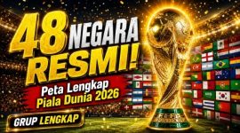 Trofi Piala Dunia FIFA menjadi incaran 48 negara peserta pada edisi 2026 yang digelar di Amerika Serikat, Kanada, dan Meksiko