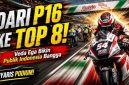 Veda Ega Pratama tampil gigih pada Moto3 Italia 2026 di Sirkuit Mugello. Pebalap Indonesia itu bangkit dari posisi ke-16 hingga finis kedelapan setelah sempat menembus empat besar