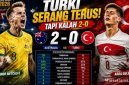 Australia vs Turki: Dominan Menyerang, Turki Justru Tumbang 0-2 di Piala Dunia FIFA 2026
