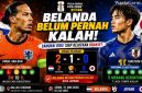 Belanda vs Jepang: Head to Head Berpihak ke Oranje, Tapi Samurai Biru Lebih Menjanjikan