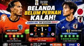 Belanda vs Jepang: Head to Head Berpihak ke Oranje, Tapi Samurai Biru Lebih Menjanjikan