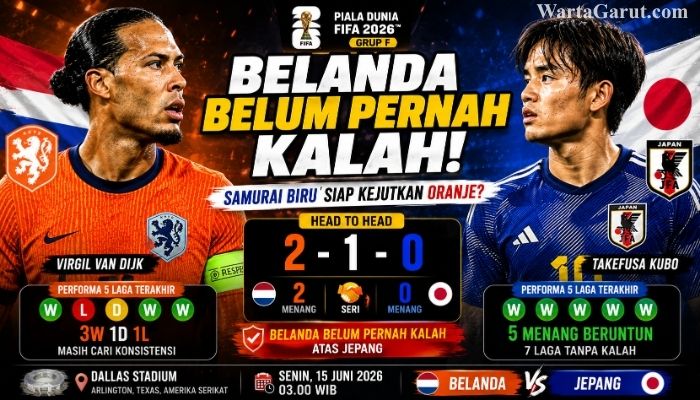 Belanda vs Jepang: Head to Head Berpihak ke Oranje, Tapi Samurai Biru Lebih Menjanjikan