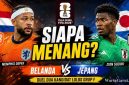 Belanda vs Jepang: Prediksi Susunan Pemain dan Skor, Samurai Biru Tantang Oranje