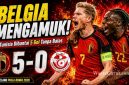 Hasil Belgia vs Tunisia 5-0: De Bruyne dan Trossard Bikin Setan Merah Menggila